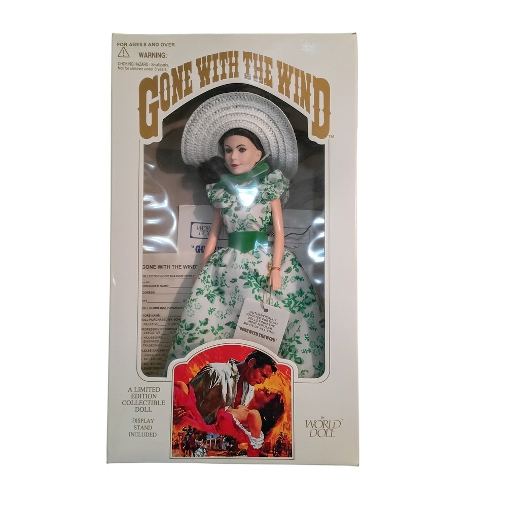 World Doll Gone With The Wind Scarlett O'Hara Portrait Doll 71151‎ Limited